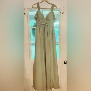 Green Azazie Bridesmaid Dress